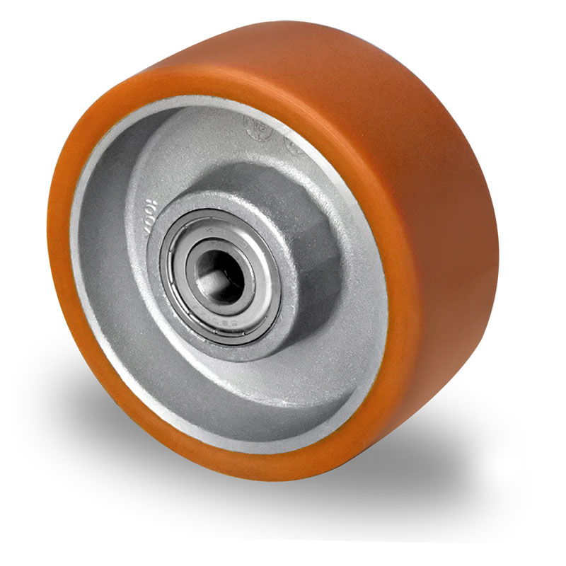 Single Wheel Ø 100 mm Series DAU5 Double Ball Bearing