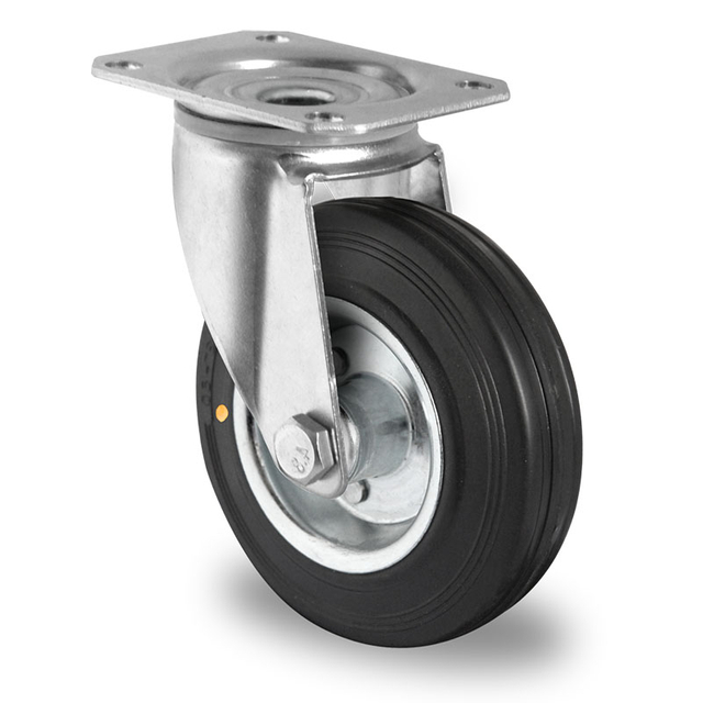 Swivel Castor Ø 125 mm Series SWS4 (ESD) Roller Bearing