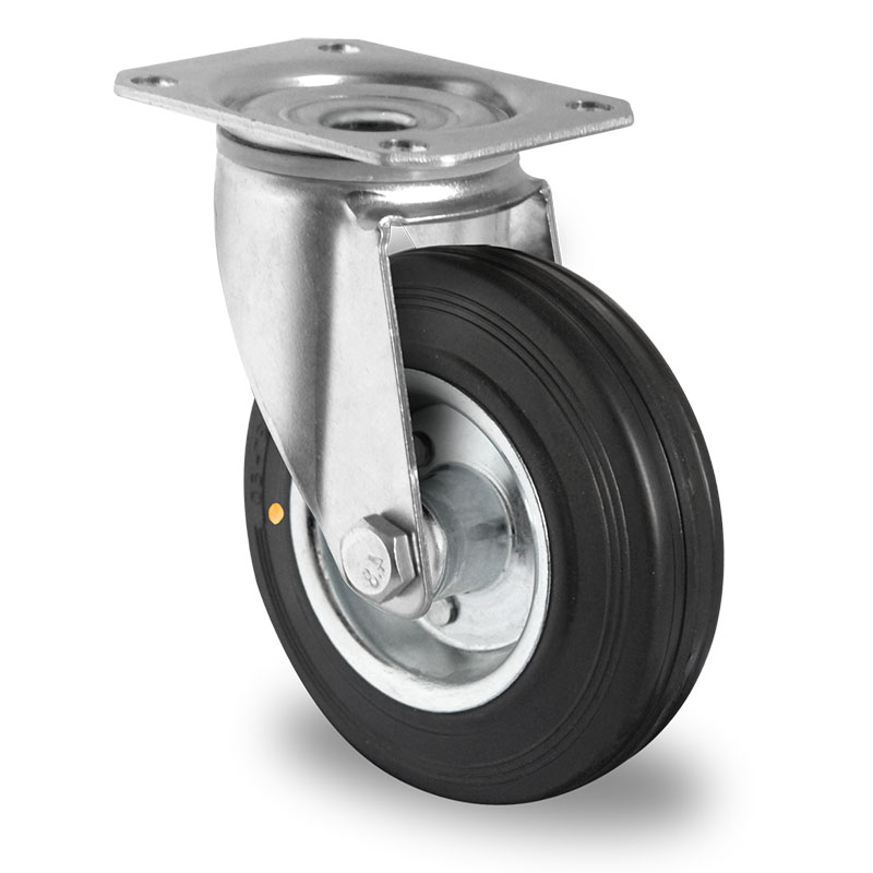 Swivel Castor Ø 80 mm Series SWS4 (ESD) Roller Bearing