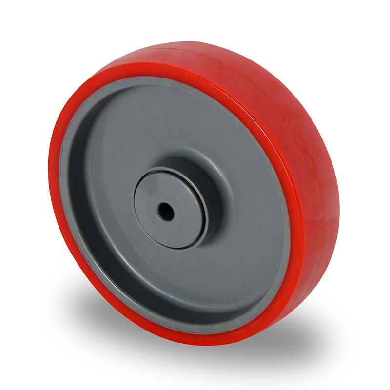 Single Wheel Ø 200 mm Series N2U6 Double Ball Bearing