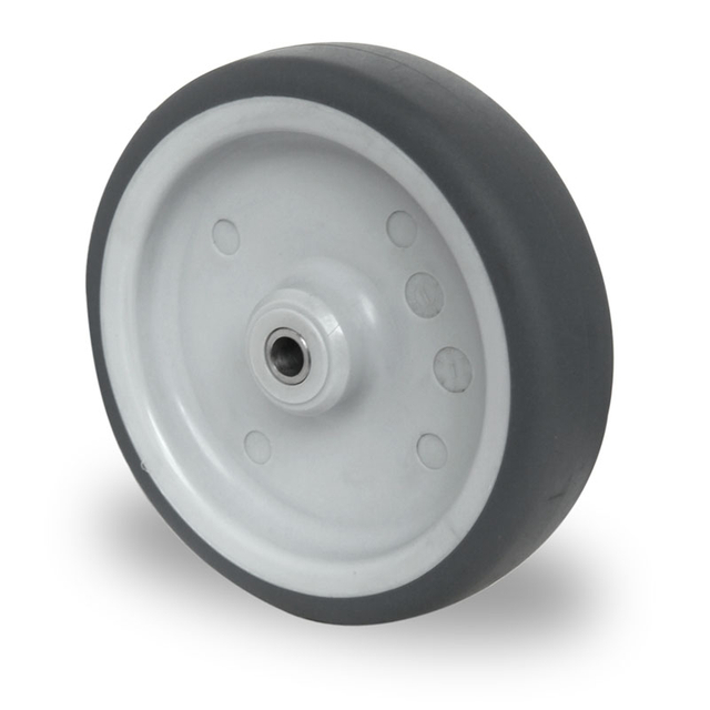 Single Wheel Ø 100 mm Series P2A2 Plain Bearing