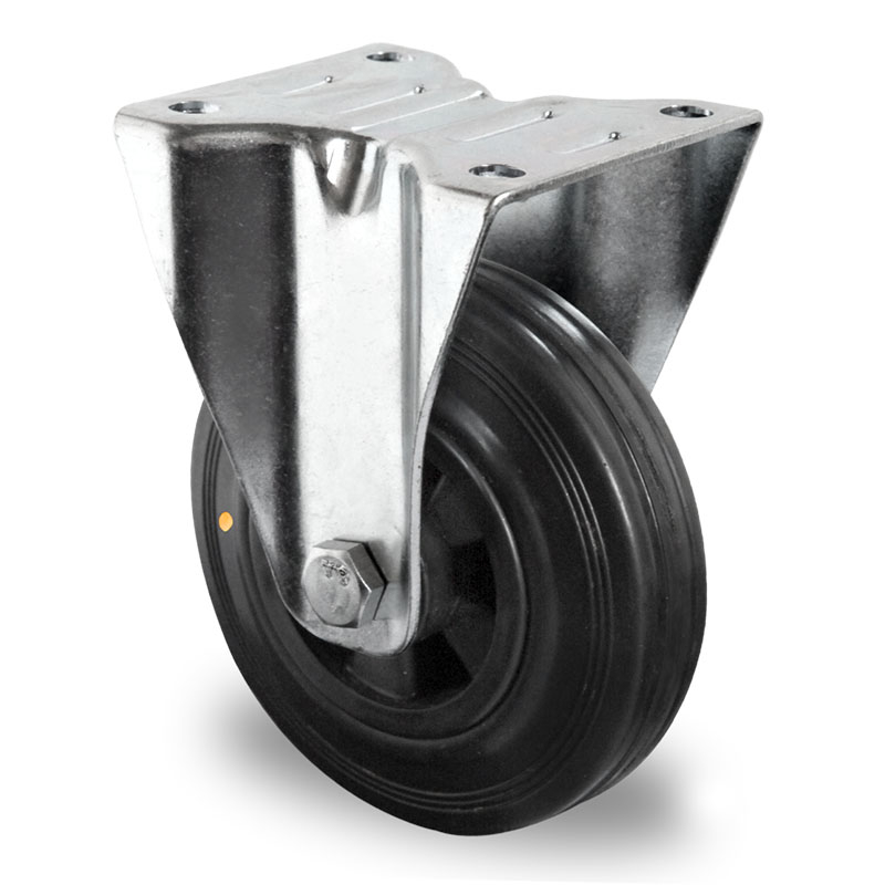 Fixed Castor Ø 100 mm Series P4S4 (ESD) Roller Bearing