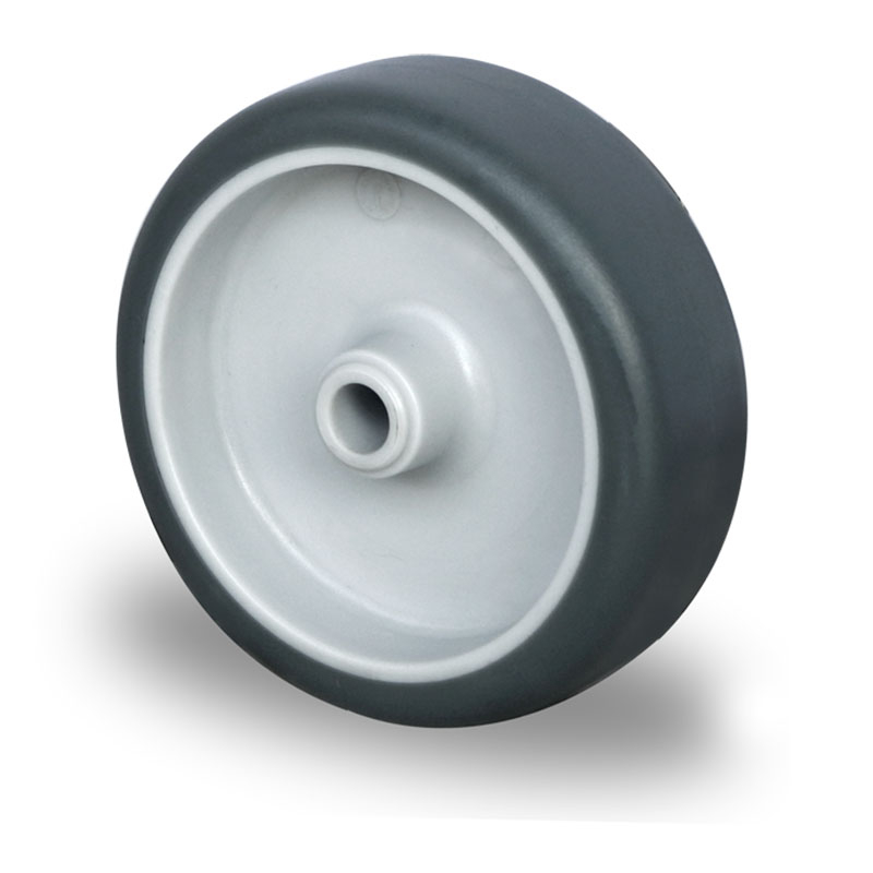 Single Wheel Ø 75 mm Series P2T2 Plain Bearing Stainless Steel