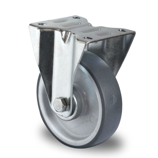 Fixed Castor Ø 100 mm Series P2V2 Roller Bearing