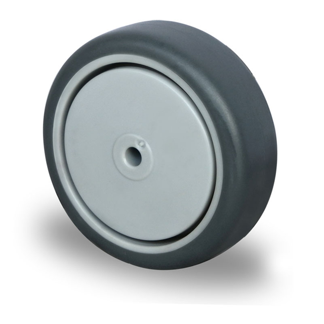 Single Wheel Ø 75 mm Series P2T2 Ball Bearing Stainless Steel