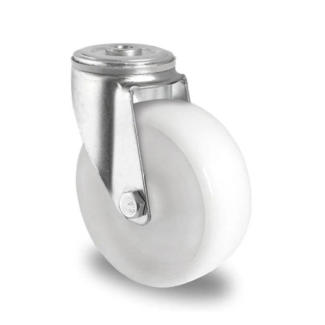 Bolt Hole Swivel Castor Ø 80 mm Series P0P0 Plain Bearing