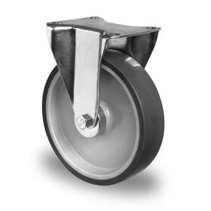 Fixed Castor Ø 200 mm Series P2V2 Roller Bearing