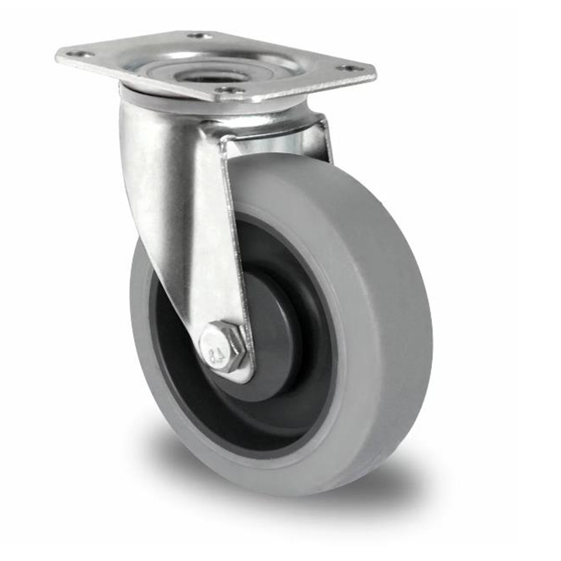 Swivel Castor Ø 100 mm Series P2D2 Single Ball Bearing